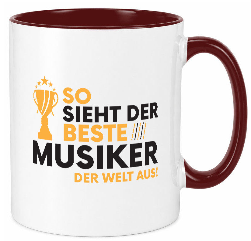 Der Weltbeste Musiker | Musik Musikant lustig Humor Geschenkidee Geschenk Tasse