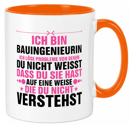 Löse Probleme: Bauingenieurin | Ingenieurin lustig Humor Geschenkidee Geschenk
