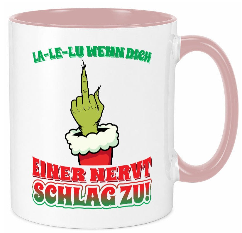 La Le Lu | Weihnachten Weihnachtsmuffel Lichter vl11 Humor Geschenkidee Tasse