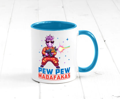 Pew Madafakas vl5 lustiger Spruch Geschenk Humor Geschenkidee Tasse