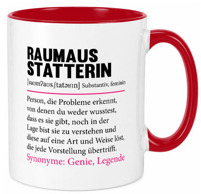 Raumausstatterin | Wohn Ausstatterin Beruf Humor Geschenk Arbeit Kollegen Büro