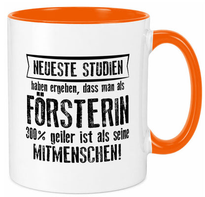 Neuste Studien: Försterin | Forst Arbeit Geschenkidee Kollegen Büro Humor Tasse