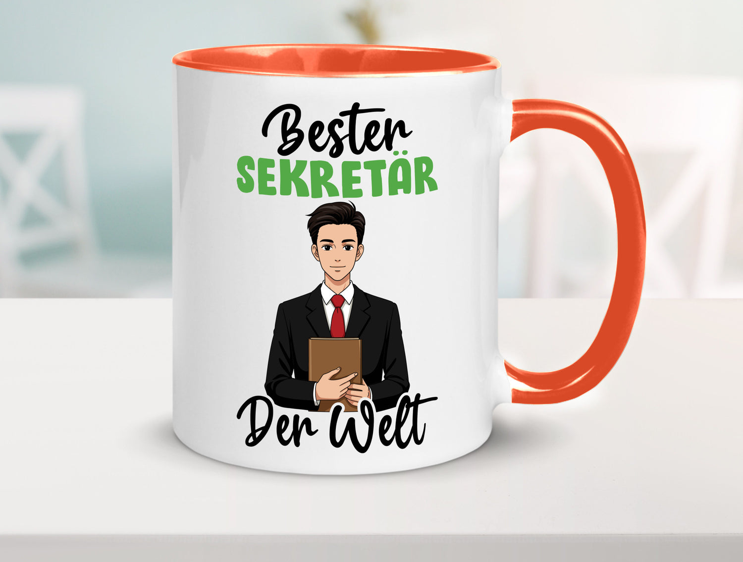 Bester Sekretär | Büro v2 lustiger Spruch Geschenk Arbeit Kollegen Tasse