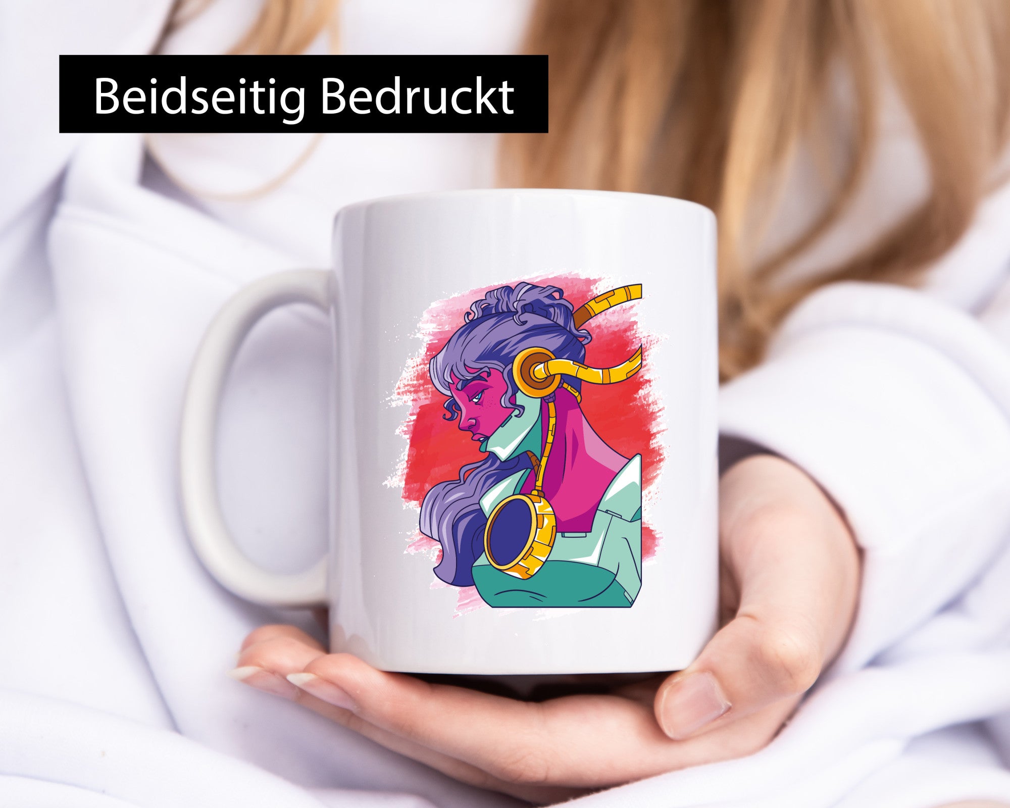 Drawing | Art Cup Women Motif Cool Design Humor Gift Idea