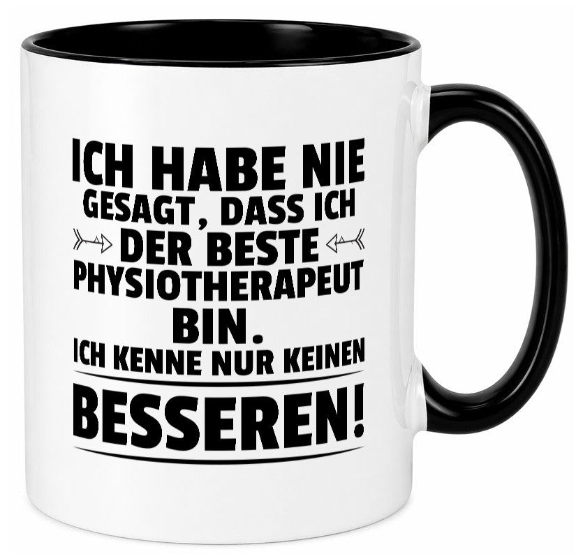 Der Beste Physiotherapeut lustiger Spruch Geschenk Humor Geschenkidee Tasse