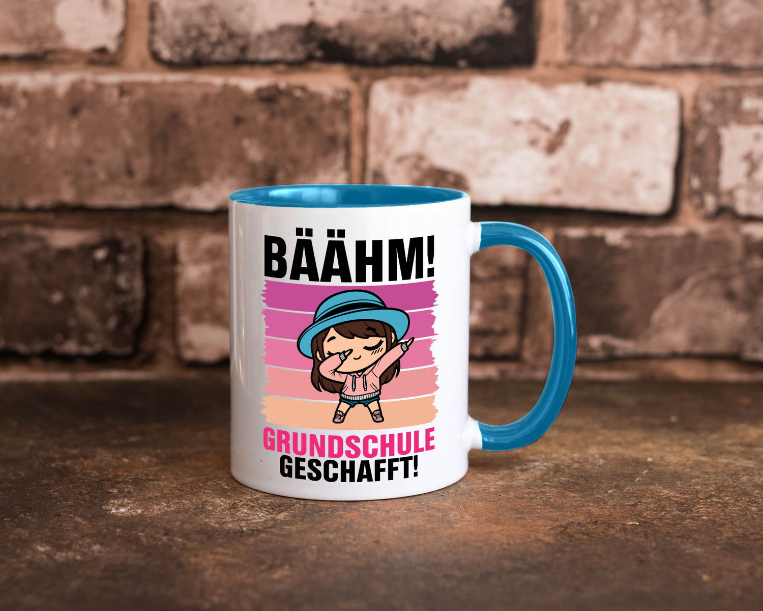 Bäähm | Abschluss Grundschule geschafft Abgänger lustiger Spruch Geschenk Humor
