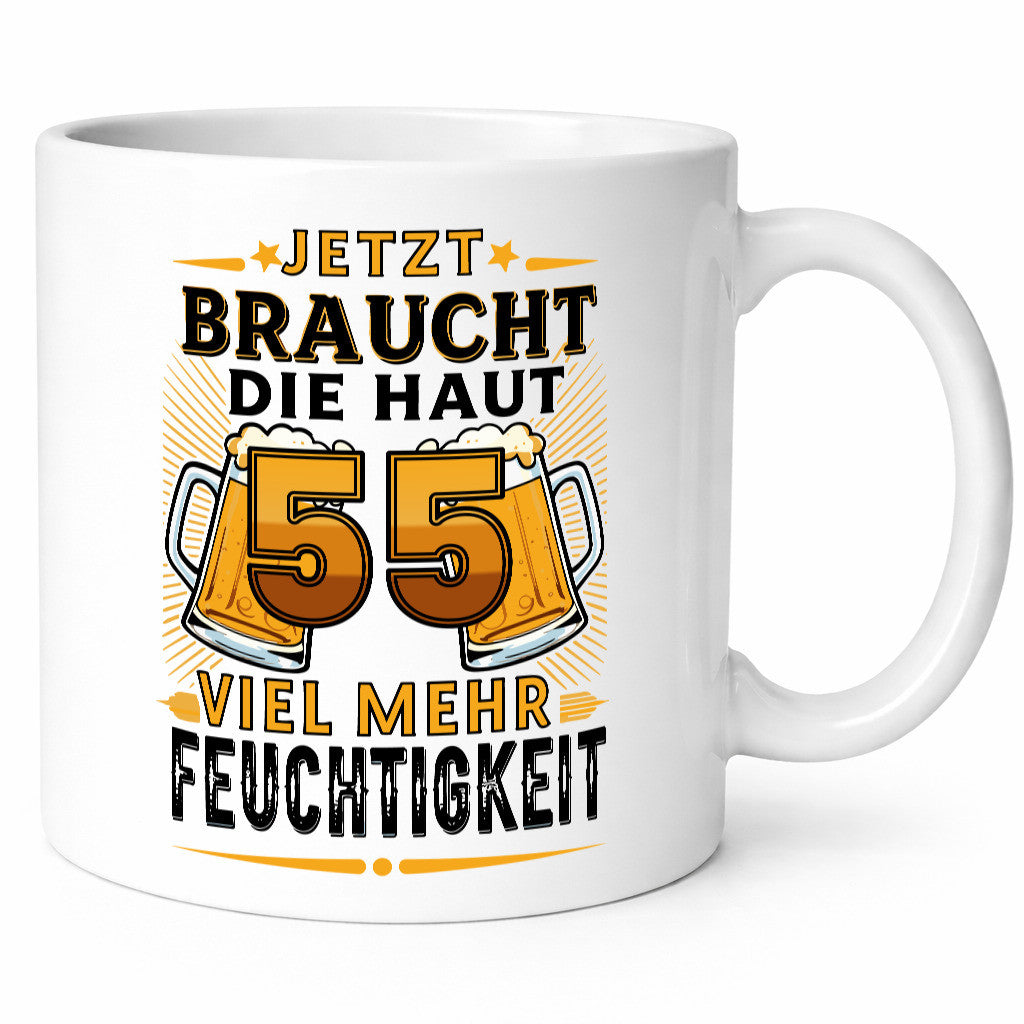 55 braucht die haut mehr Feuchtigkeit | 55. Geburtstag Geschenk Geschenkidee