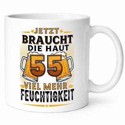 55 braucht die haut mehr Feuchtigkeit | 55. Geburtstag Geschenk Geschenkidee
