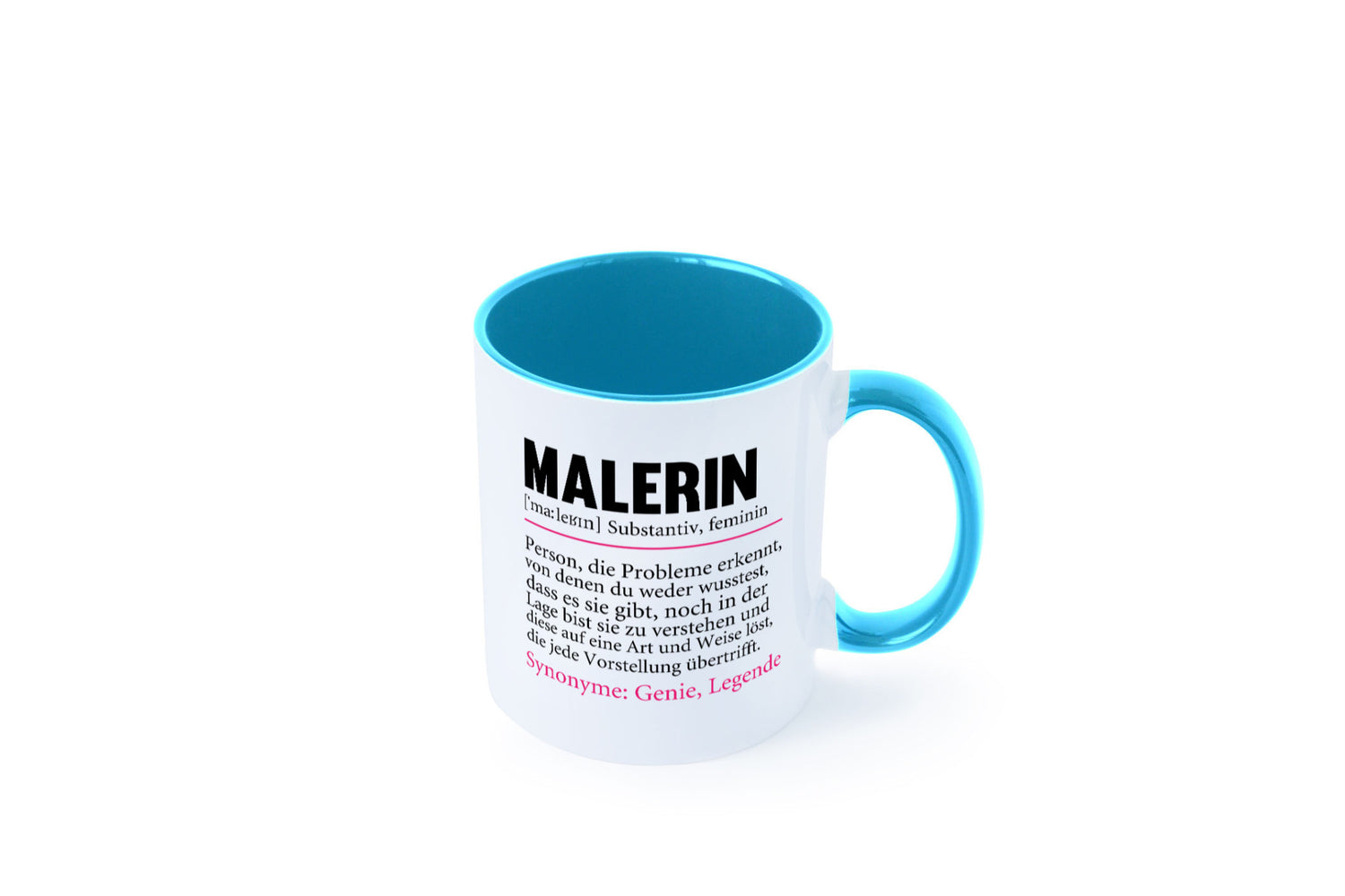 Malerin | Spruch Beruf lustig Malerinnen Humor Arbeit Kollegen Büro