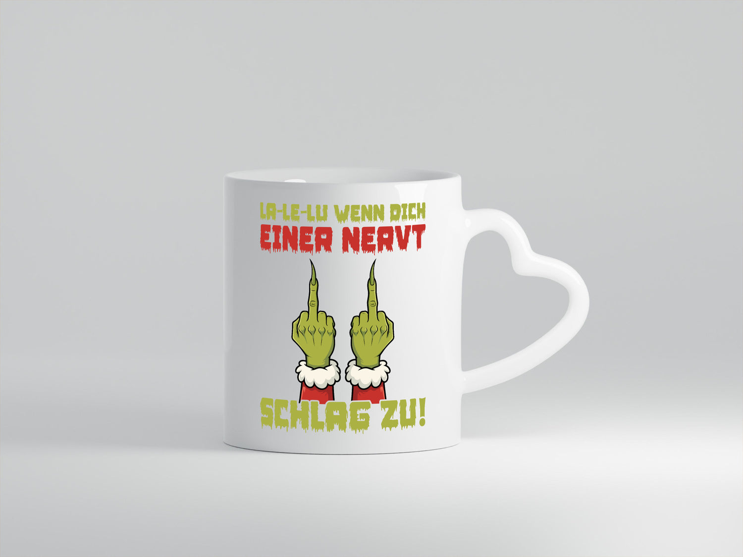 La Le Lu | Weihnachten Weihnachtsmuffel Lichter vl8 Geschenkidee Humor Tasse