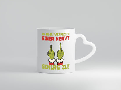 La Le Lu | Weihnachten Weihnachtsmuffel Lichter vl8 Geschenkidee Humor Tasse