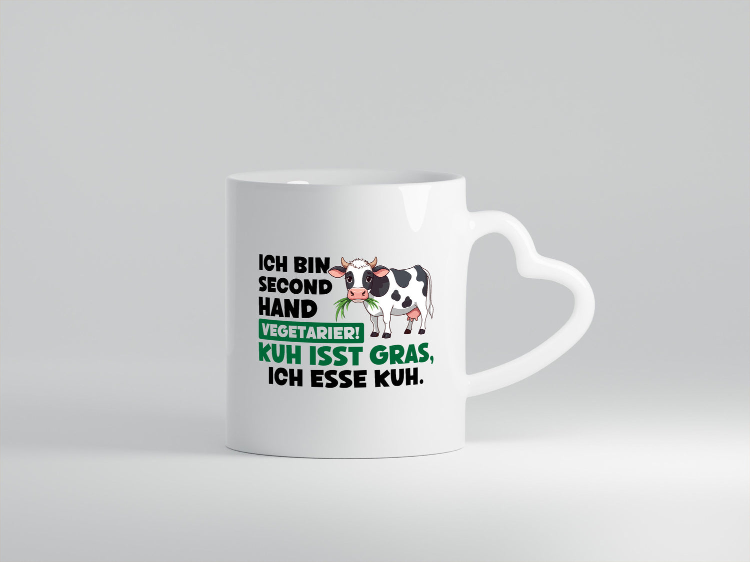 Ich bin secendhand vegetarierer | BBQ Kühe Liebhaber v2 Geschenk Humor