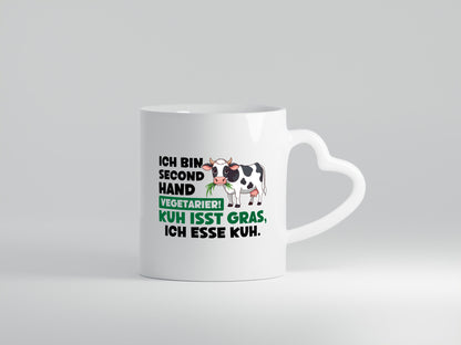 Ich bin secendhand vegetarierer | BBQ Kühe Liebhaber v2 Geschenk Humor