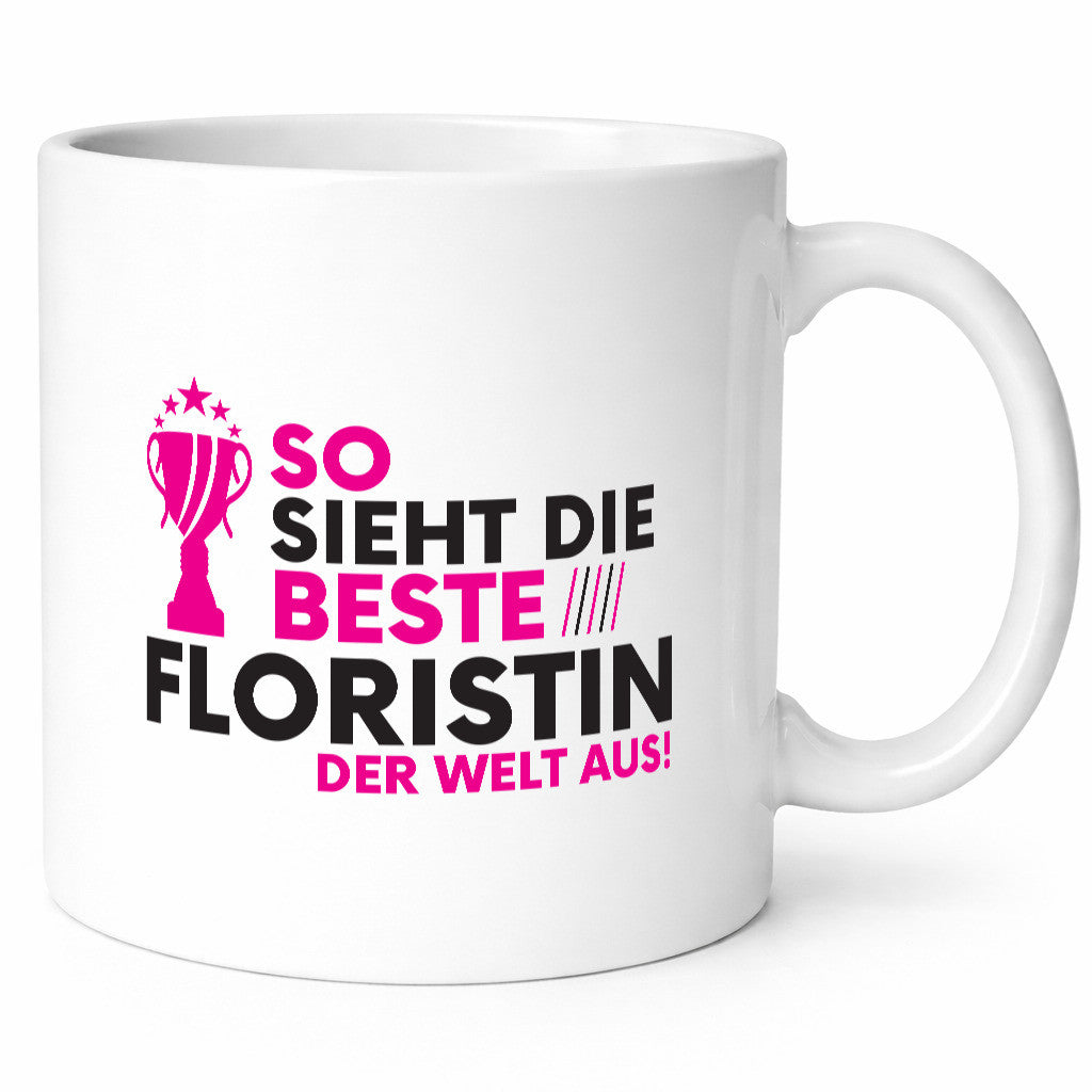 Die Weltbeste Floristin | Blumen Verkäuferin Humor Geschenkidee Tasse