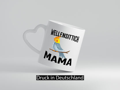Wellensittich Mama | Vogel Muttertag Geschenk Familie Geschenkidee lustiger