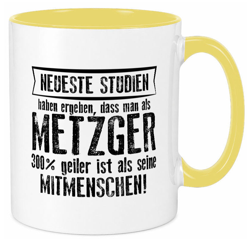 Neuste Studien: Metzger | Fleischer Metzgerei lustig Humor Geschenkidee