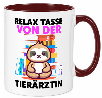 Relax Tasse: Tierärztin | Mediziner Tiermedizin Humor Tierliebhaber