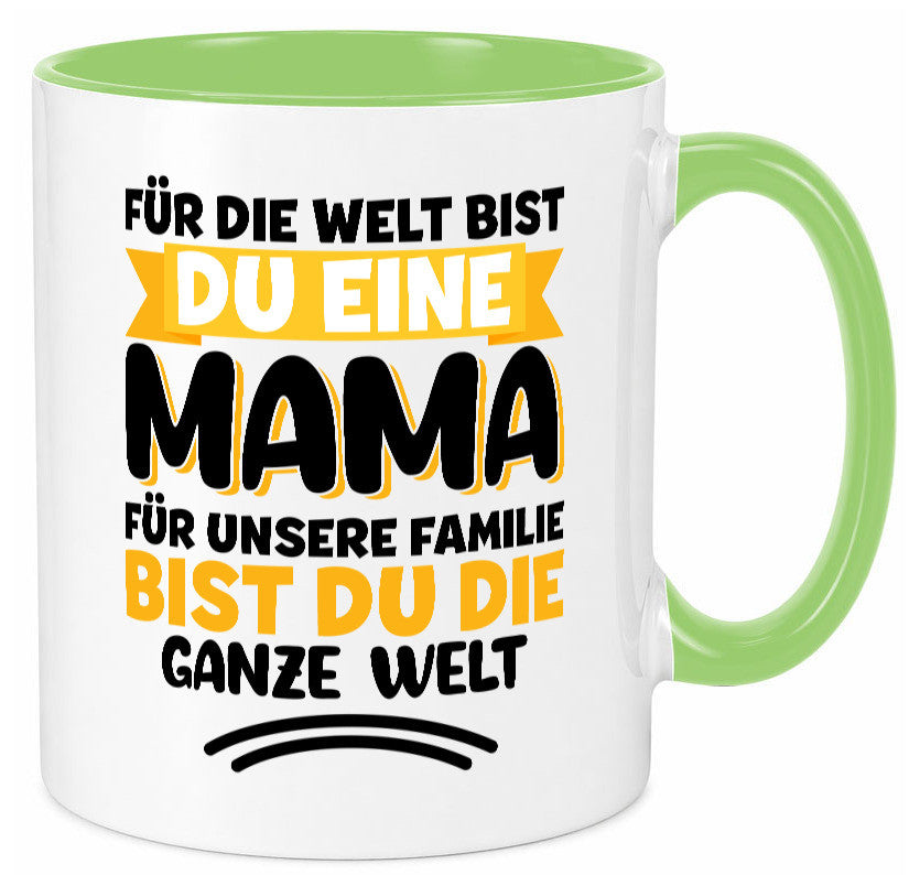 Beste mama der Welt vl4 Geschenkidee Familie Humor Tasse