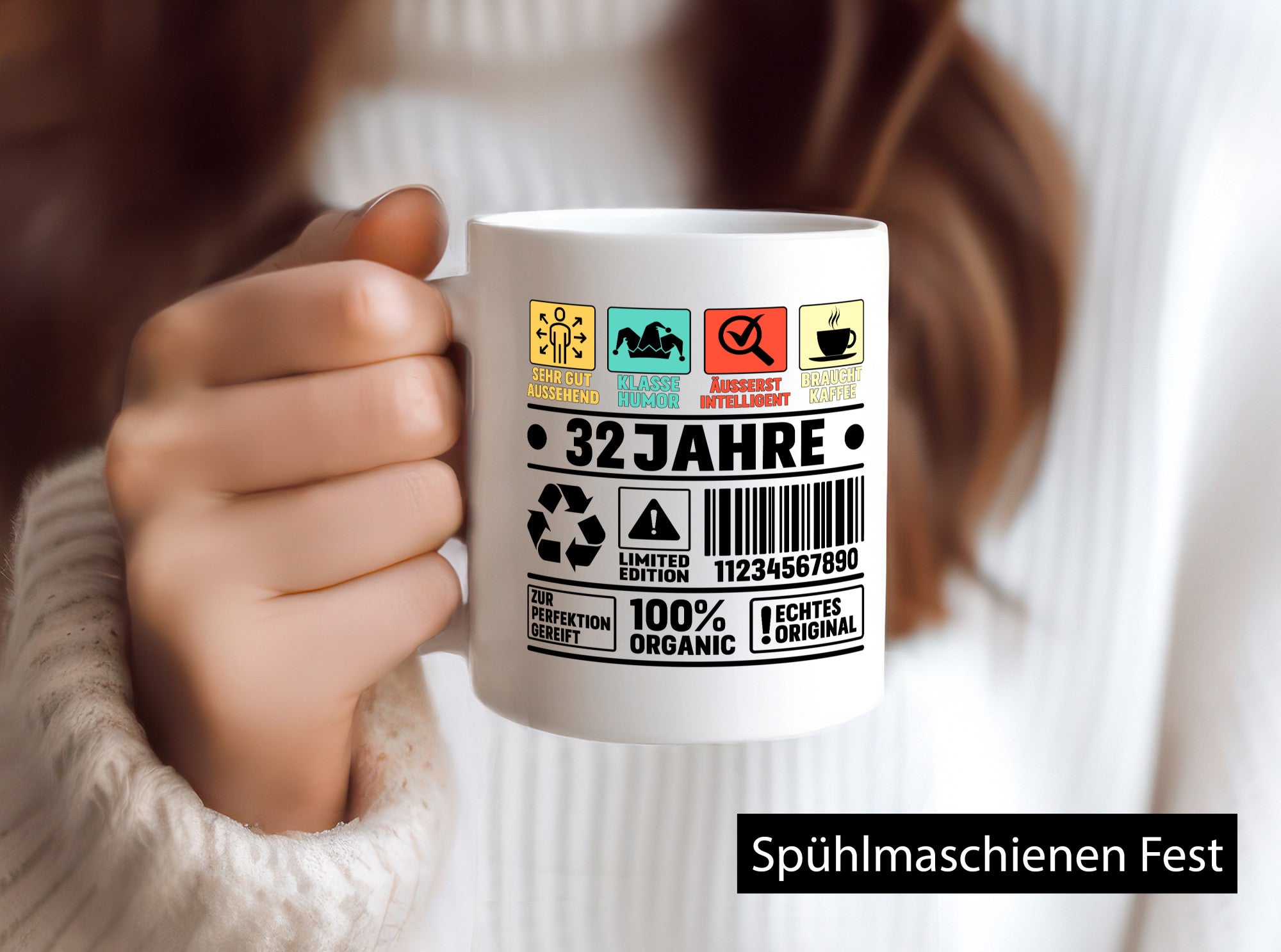 32. Geburtstag | 32 Jahre Humor Limited Edition lustig Geschenkidee Geschenk