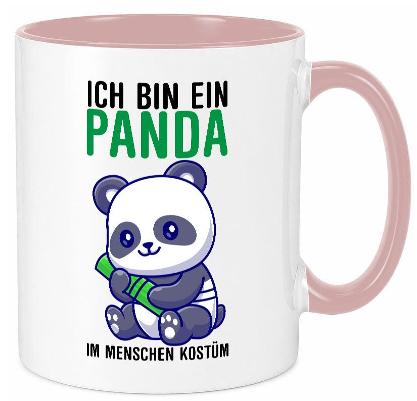 Ich bin ein Panda | Pandabär Kinder v2 Geschenkidee Humor Tasse