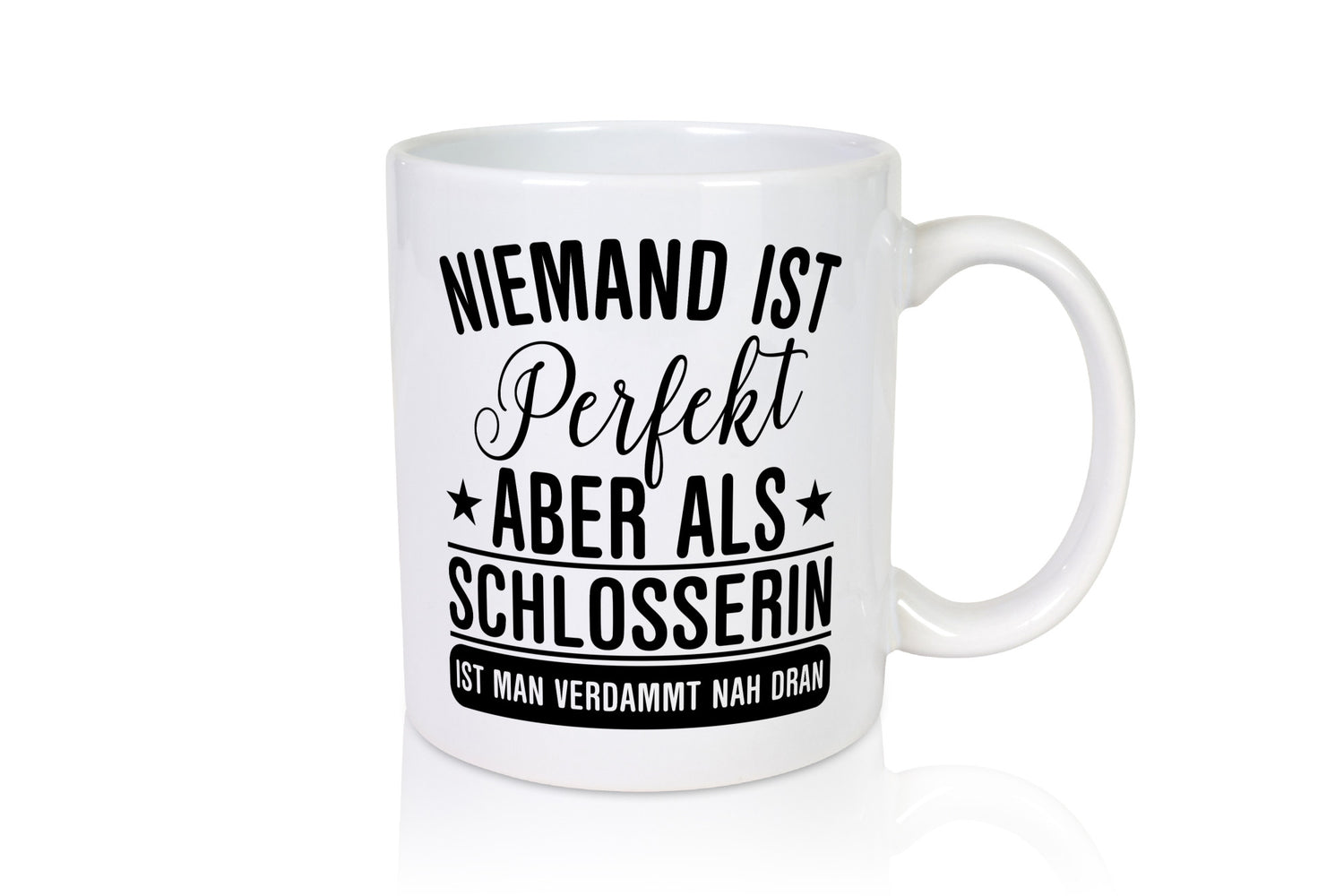 Verdammt nah dran: Schlosserin | Schlosserei lustiger Spruch Geschenk Humor
