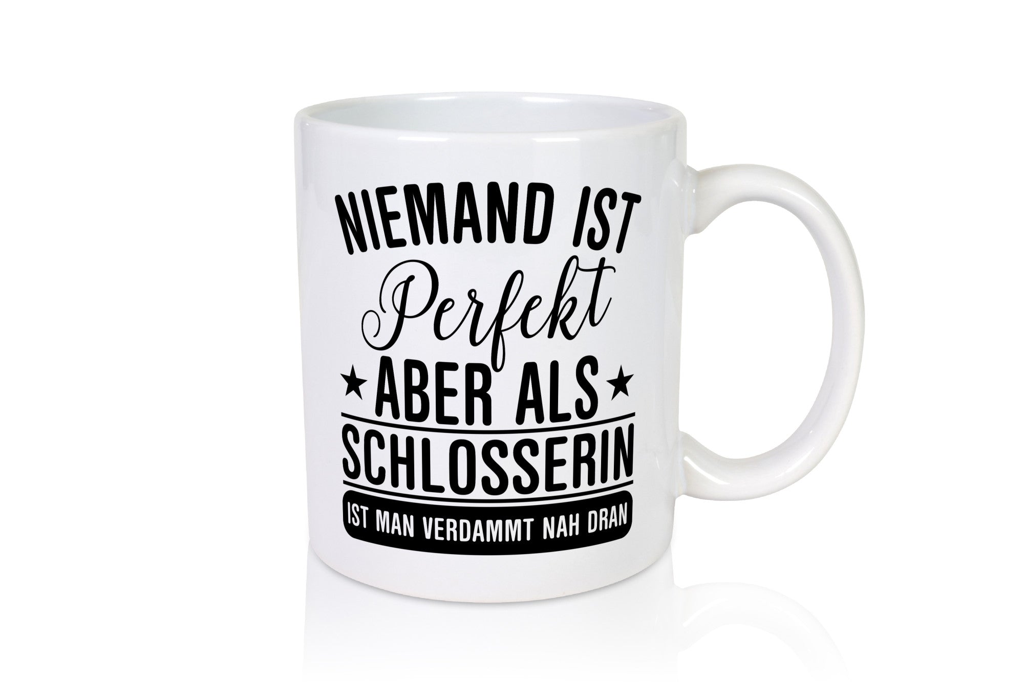 Verdammt nah dran: Schlosserin | Schlosserei lustiger Spruch Geschenk Humor