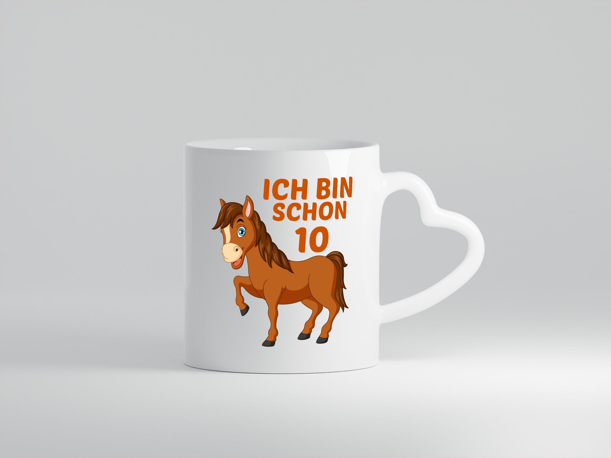 10. Geburtstag | Ich bin schon 10 Pferde Pony lustig Geschenkidee Geschenk Tasse