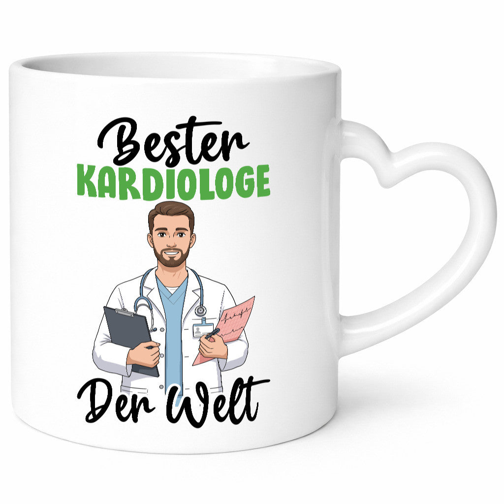 Bester Kardiologe | Kardiologie v2 Geschenk Humor Geschenkidee lustiger Spruch