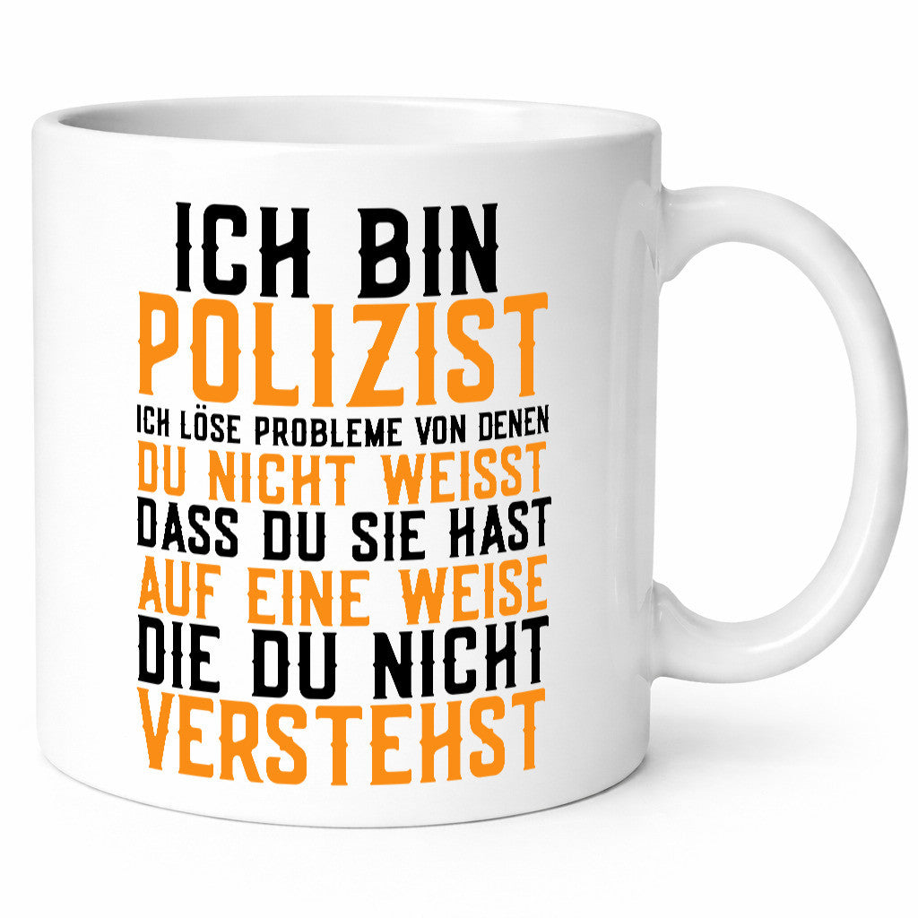 Ich bin Polizist | Polizei Beruf Job lustiger Spruch Geschenk Arbeit Kollegen