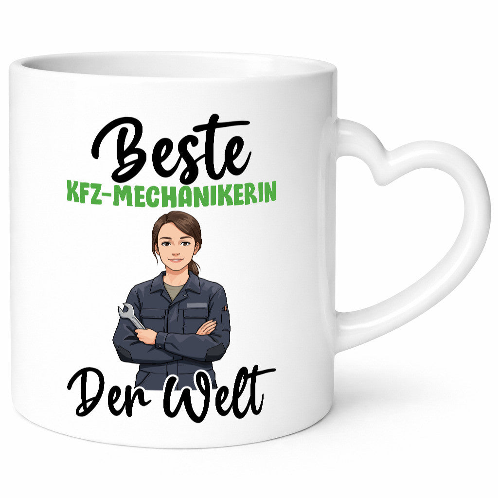 Beste KFZ-Mechanikerin | KFZ-Mechaniker v2 Humor Geschenkidee Tasse