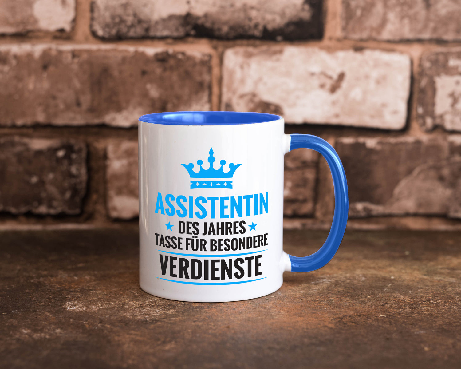 Besonderer Verdienst: Assistentin | Assistenz Hilfskraft Humor Geschenkidee