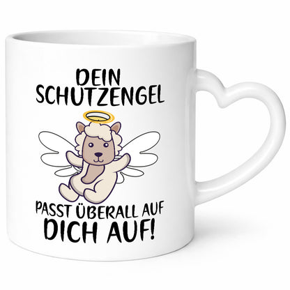 Dein Schutzengel passt auf | Sheepworld Schaf Comic Geschenk Humor Geschenkidee