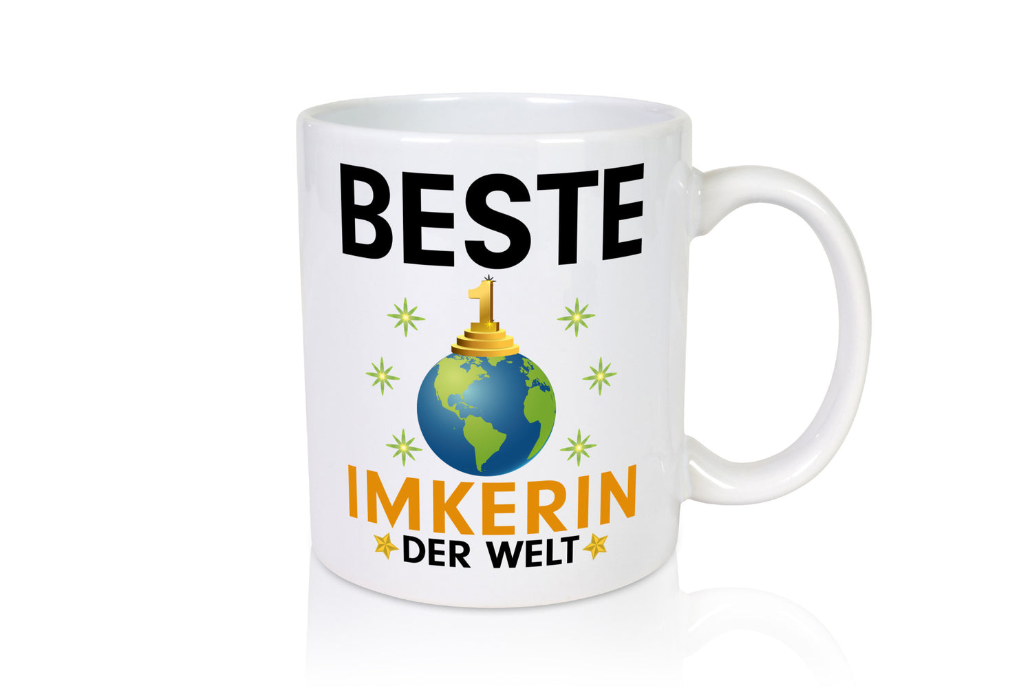 Welt Beste Imkerin | Imkerei lustiger Spruch Geschenk Humor Geschenkidee Tasse