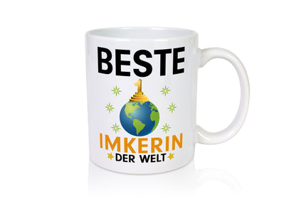 Welt Beste Imkerin | Imkerei lustiger Spruch Geschenk Humor Geschenkidee Tasse