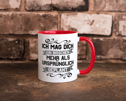 Ich mag dich mehr als geplant | Best Freinds Freundschaft Geschenkidee Humor