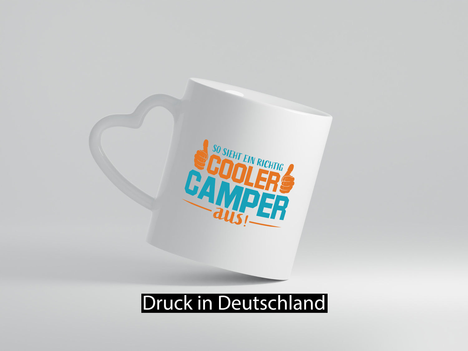Richtig Cooler Camper | Daumen hoch Geschenk Humor Geschenkidee lustiger Spruch