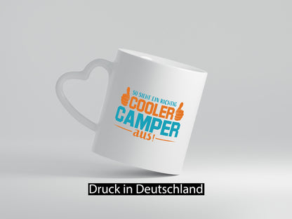 Richtig Cooler Camper | Daumen hoch Geschenk Humor Geschenkidee lustiger Spruch