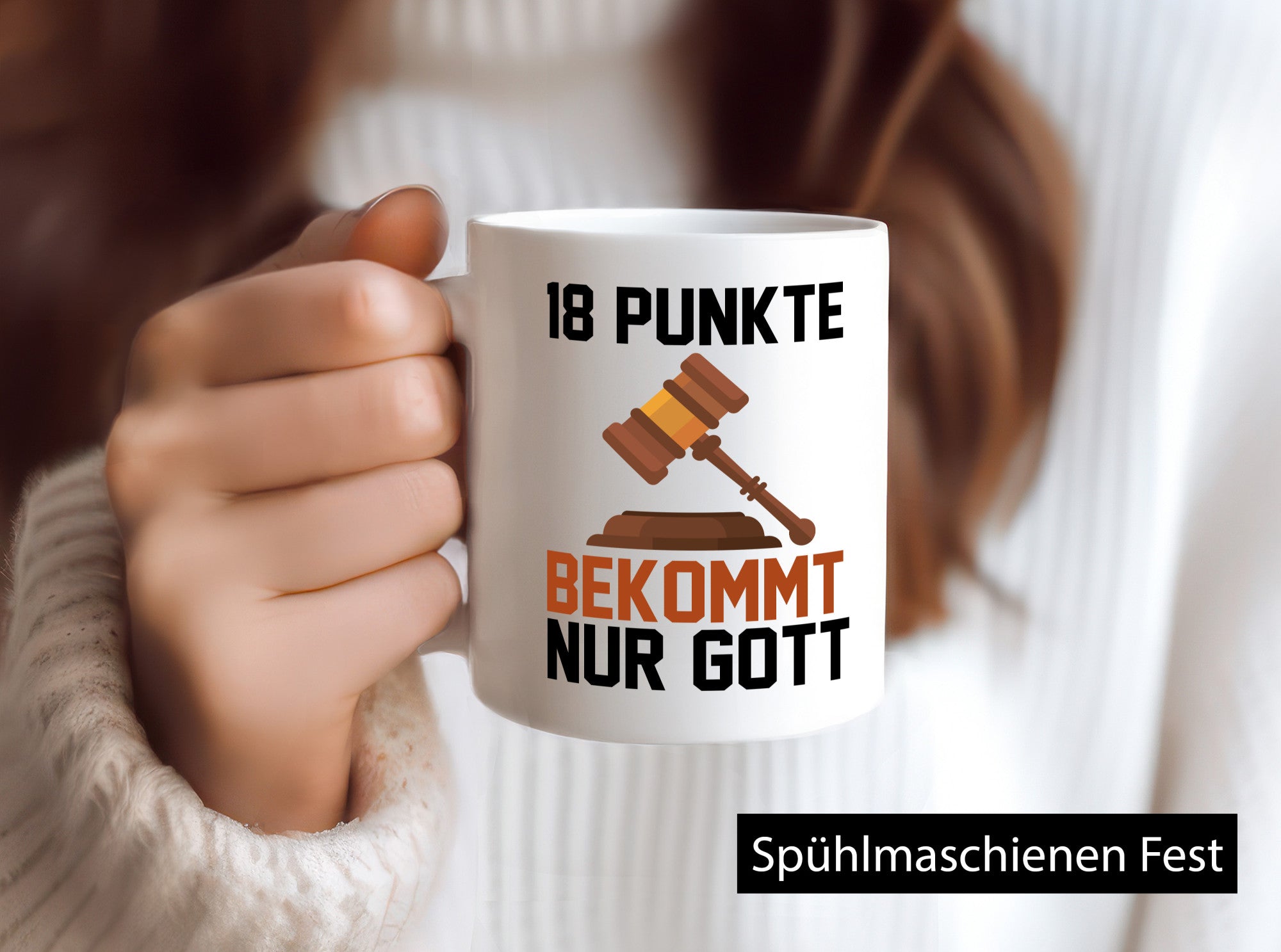 Jura | Anwalt 18 Punkte bekommt nur Gott Geschenk Humor Geschenkidee lustiger