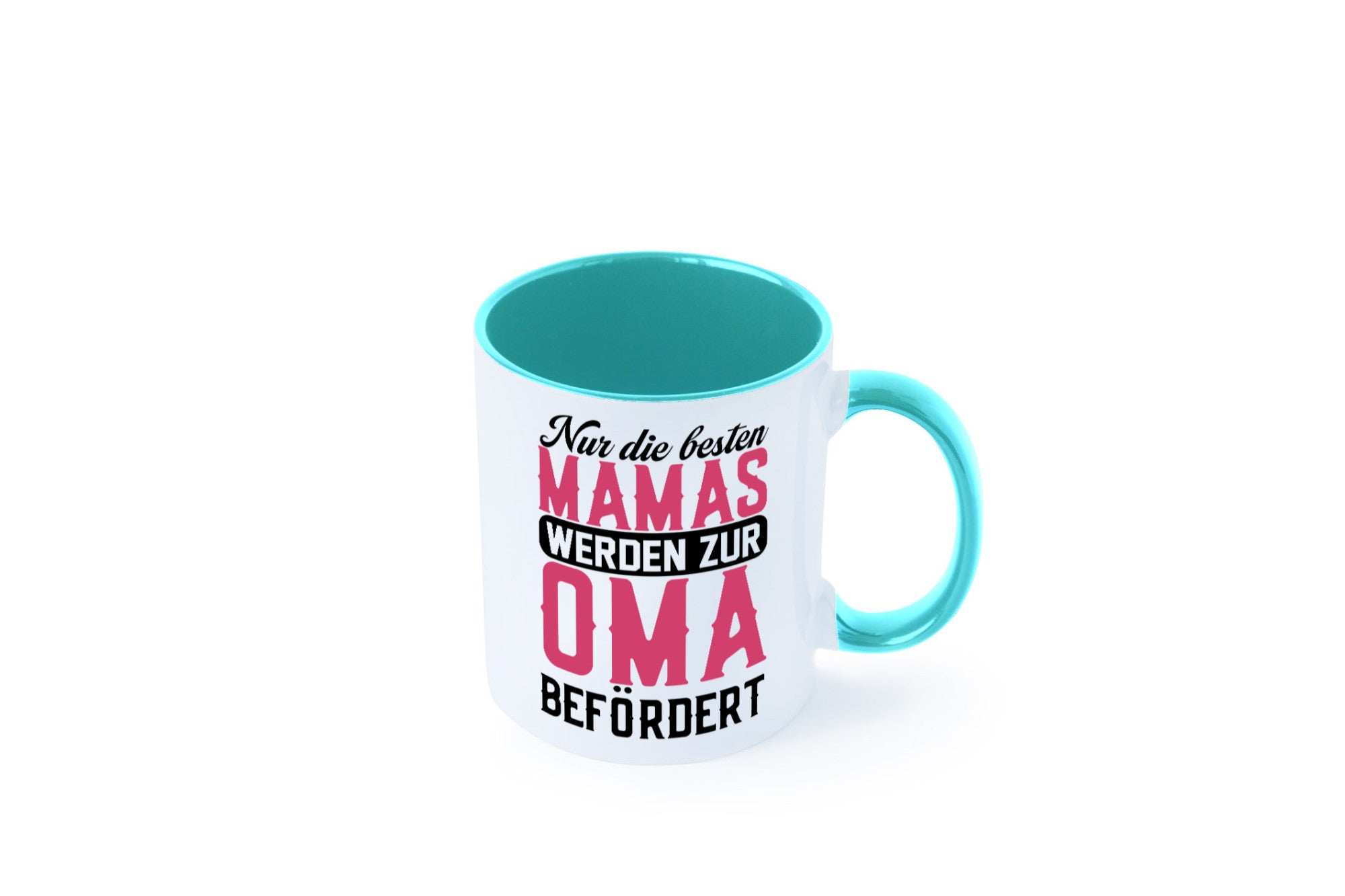 Beste Mama wird zur Oma befördert | Großmutter lustiger Spruch Geschenk Familie