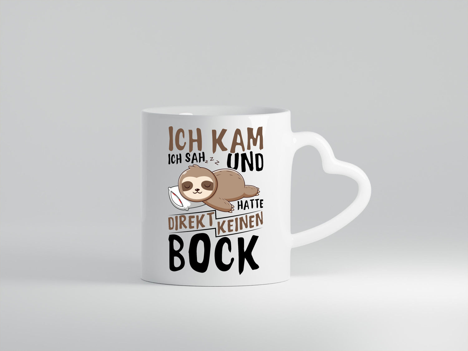 Ich hatte keinen Bock | Faultier Büro Arbeit Geschenk Kollegen lustiger Spruch