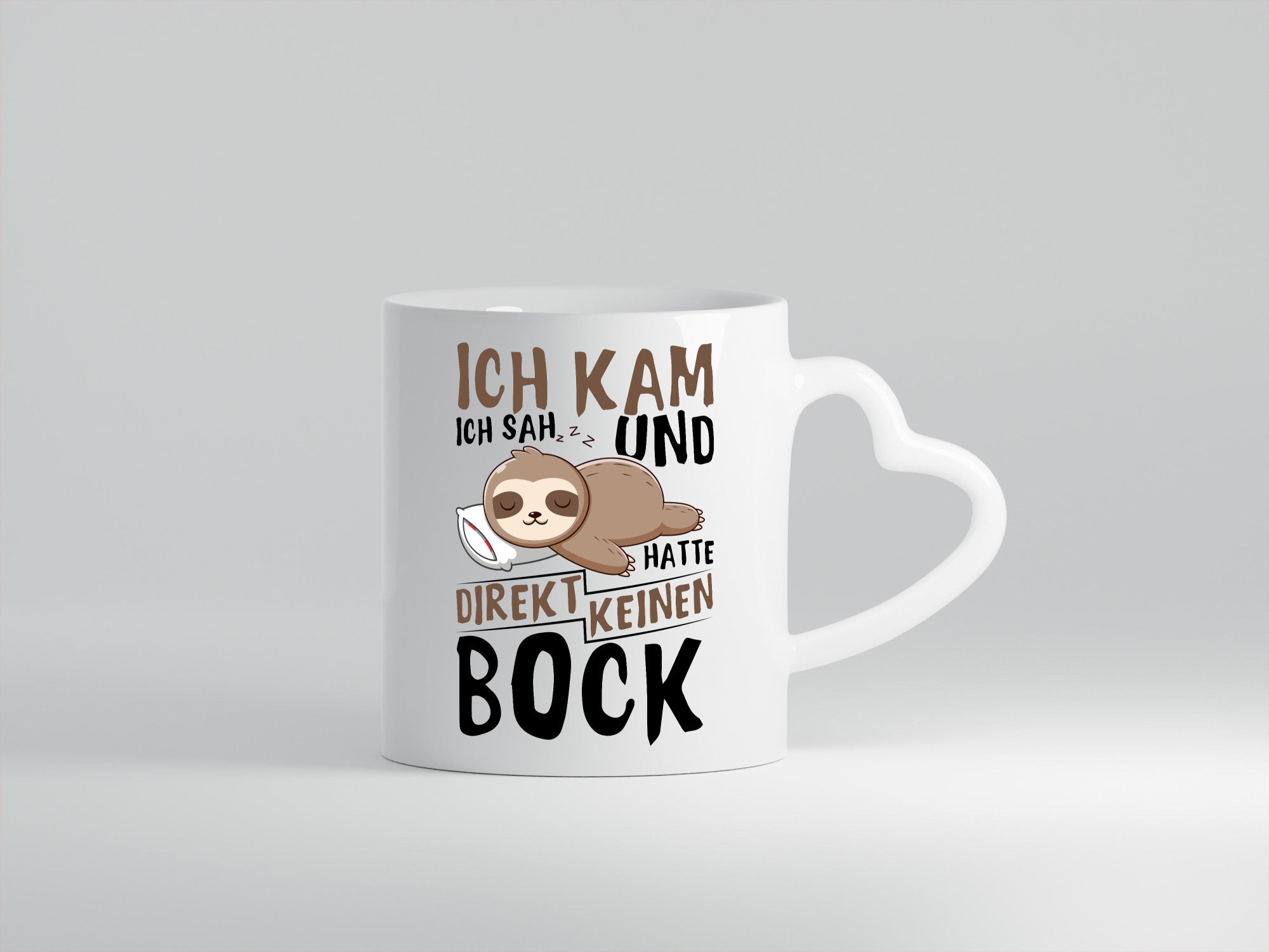 Ich hatte keinen Bock | Faultier Büro Arbeit Geschenk Kollegen lustiger Spruch