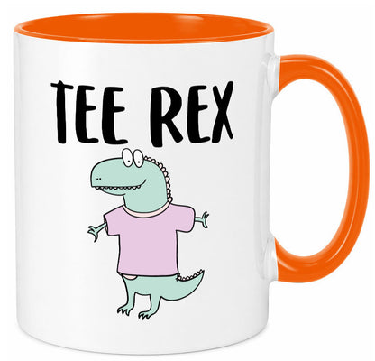 Tee Rex | Becher Dinosaurierer Teetrinker Geschenk Humor Geschenkidee lustiger Tasse