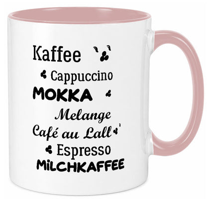 Kaffee | Milchkaffee Cappuccino Geschenk Humor Geschenkidee lustiger Spruch Tasse