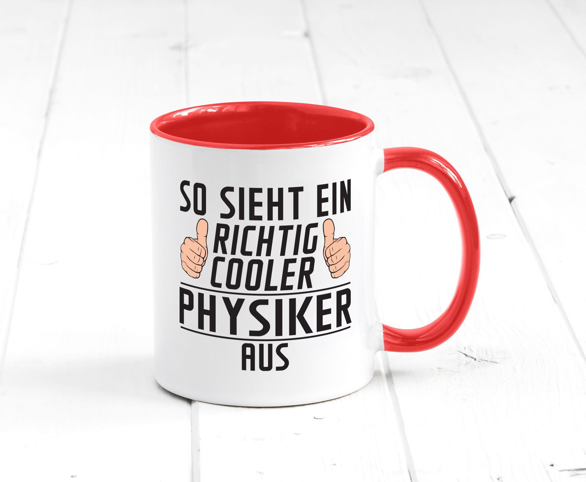 Richtig Cooler Physiker | Physik Geschenkidee Humor Tasse