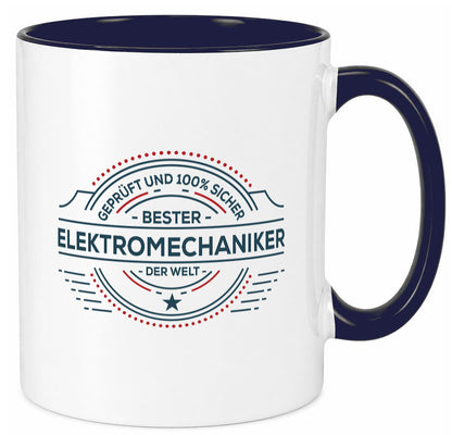 Geprüft und sicher: Elektromechaniker | Mechaniker Geschenk Humor Geschenkidee