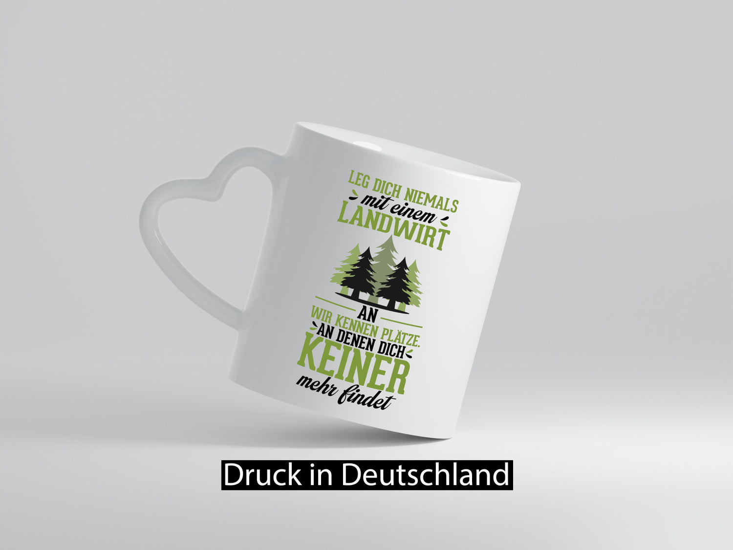 Leg dich nicht mit einem Landwirt an | Bauer Geschenkidee Humor Tasse
