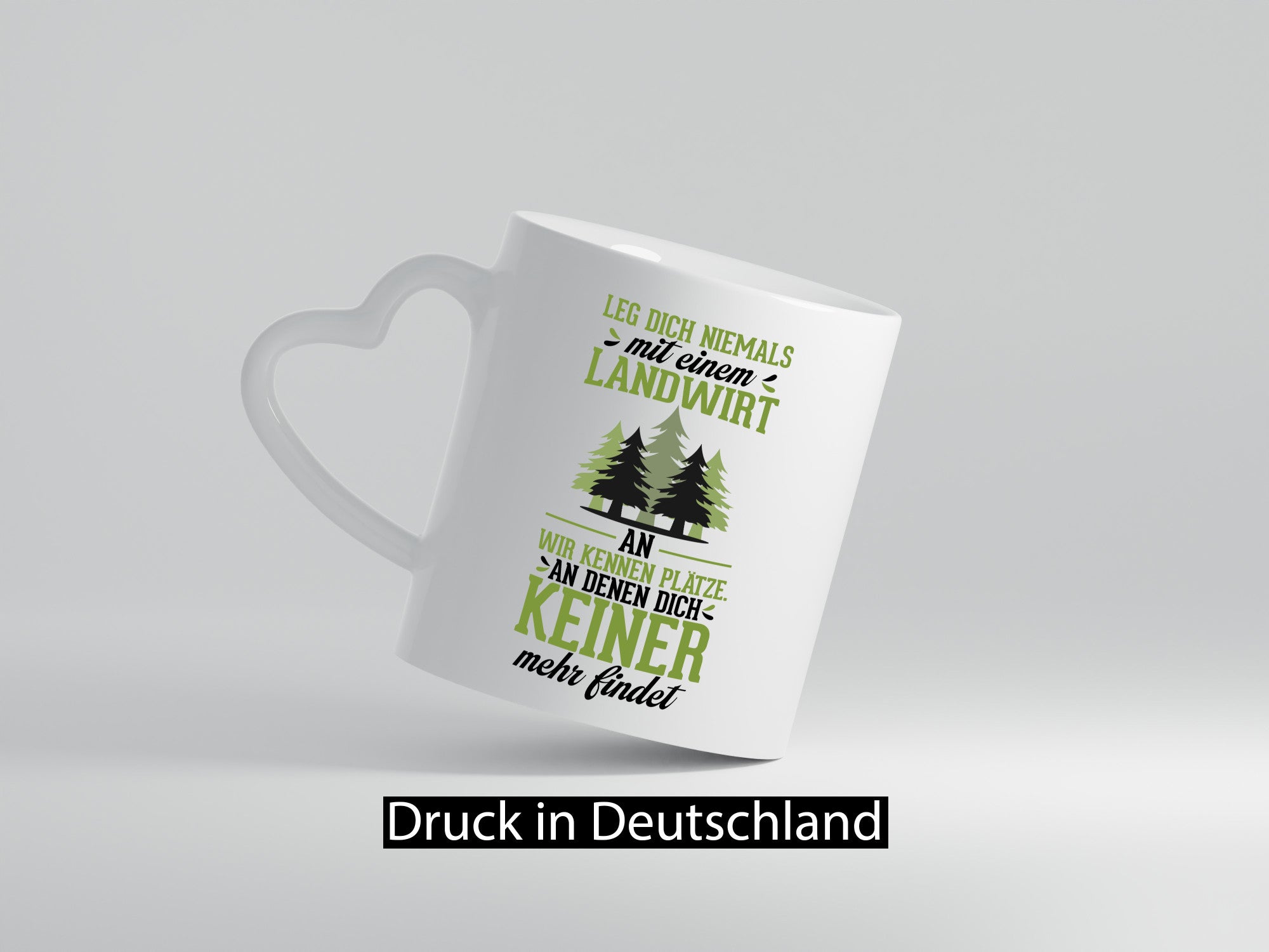 Leg dich nicht mit einem Landwirt an | Bauer Geschenkidee Humor Tasse