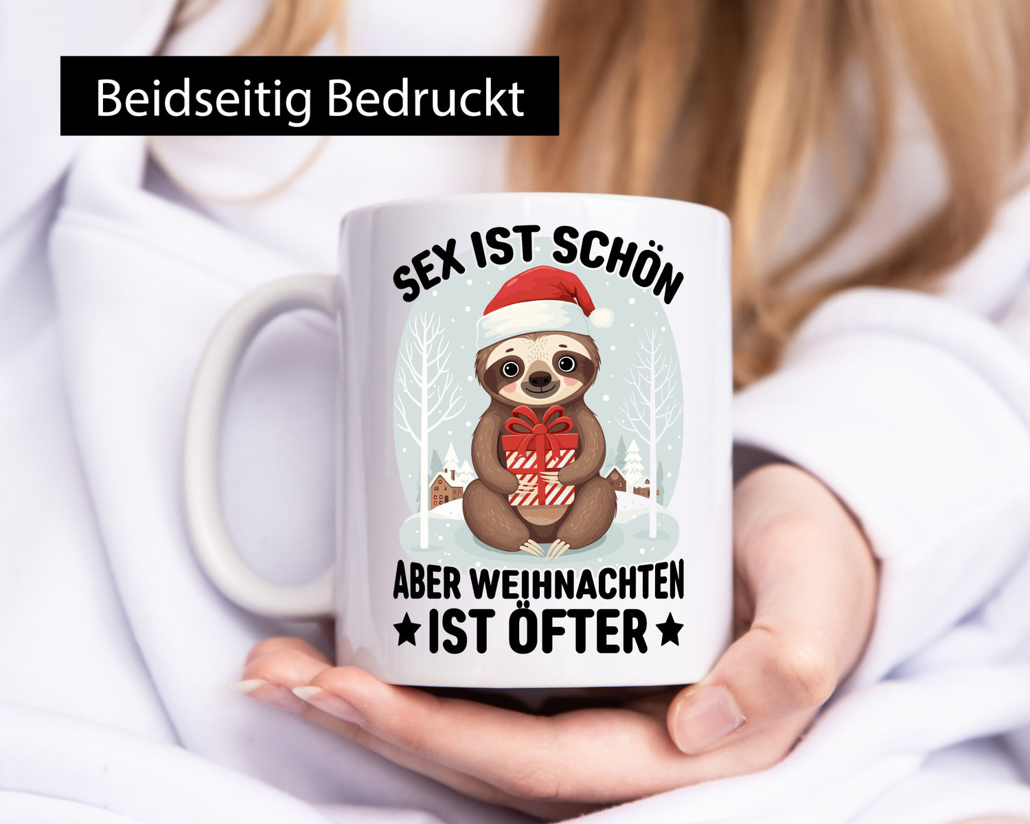 Sex ist schön aber Weihnachten öfters | lustiger Spruch Geschenk Humor