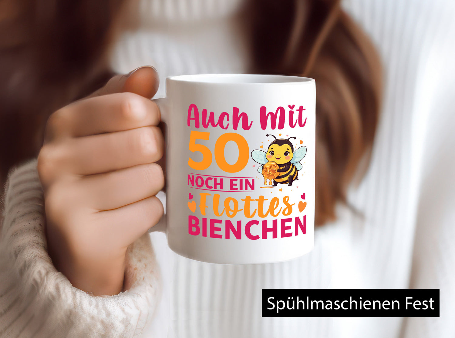 50. Geburtstag | Flottes Bienchen 50 Jahre Geschenk Geschenkidee lustiger
