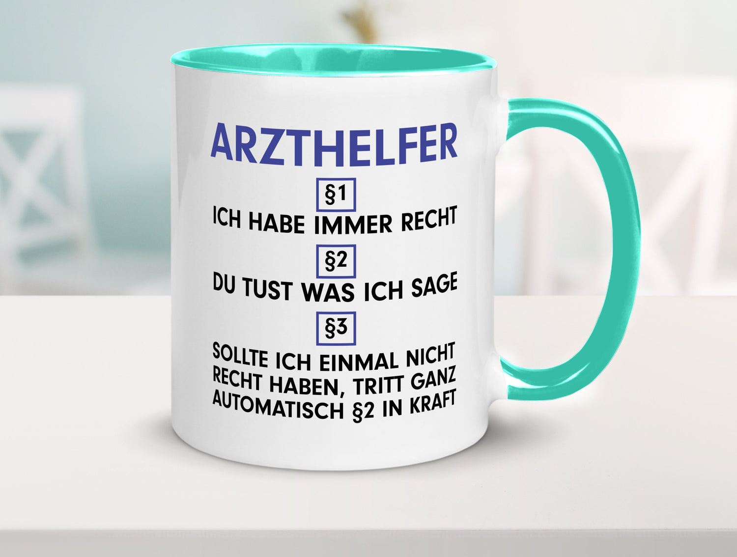 Ich habe immer Recht Arzthelfer | Fachangestellter Medizin Geschenkidee Humor